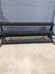 Rogue 15 Pair Dumbbell Rack Rogue 15 Pair Dumbbell Rack